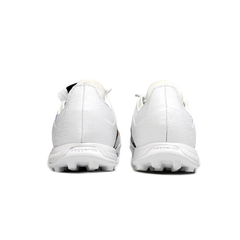 Chuteira Society TF Adidas Predator 25 Com Língua League Branca Infantil