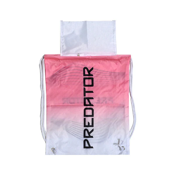 Mochila para Chuteira Adidas Predator Rosa e Branco