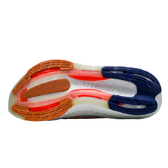 Tênis de Corrida Adidas Ultraboost Light Branco, Azul e Laranja
