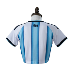 Cropped com Manga Argentina Adidas 2026 Principal