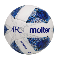 Bola de Futebol Molten Vantaggio 5000 Branca e Azul AFC Champions League