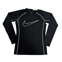 Camiseta de Manga Longa Nike Preta