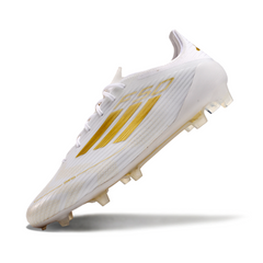 Chuteira Campo FG Adidas F50 Elite Pack Dayspark Amarela e Laranja
