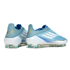 Chuteira Campo FG Adidas F50 Elite Azul-Clara Messi