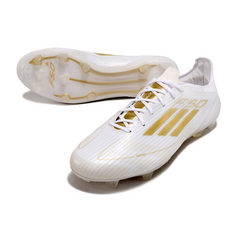 Chuteira Campo FG Adidas F50 Elite Pack Dayspark Amarela e Laranja