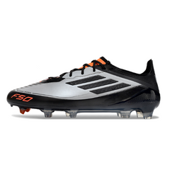 Chuteira Campo FG Adidas F50 Elite Cinza e Preta