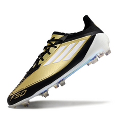 Chuteira Campo FG Adidas F50 Elite Pack Dourado Triumph