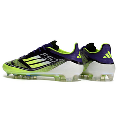 Chuteira Campo FG Adidas F50 Elite Roxa e Verde