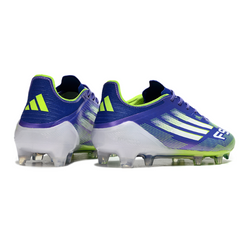 Chuteira Campo FG Adidas F50 Elite Light Roxa e Verde