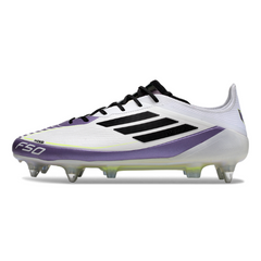 Chuteira Campo Molhado SG Adidas F50 Elite Pack Stellar Preta e Vermelha Infantil