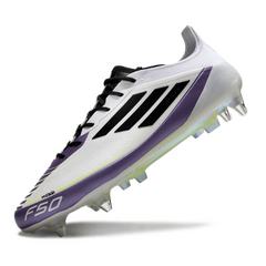 Chuteira Campo Molhado SG Adidas F50 Elite Pack Stellar Preta e Vermelha Infantil