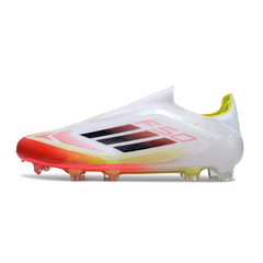 Chuteira Campo FG Adidas F50 Elite Sem Cadarço Pack Pure Victory