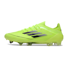 Chuteira Campo FG Adidas F50 Primeknit Elite Verde e Preta
