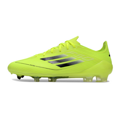 Chuteira Campo FG Adidas F50 Elite Verde e Prateada