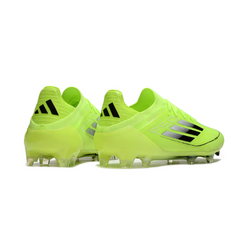 Chuteira Campo FG Adidas F50 Primeknit Elite Verde e Preta