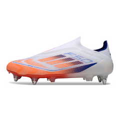 Chuteira Campo Molhado SG Adidas F50 Elite Sem Cadarço Pack Advancement Laranja