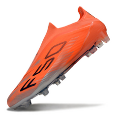 Chuteira Campo FG Adidas F50 Elite Sem Cadarço Laranja