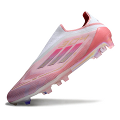 Chuteira Campo FG Adidas F50 Elite Sem Cadarço Pack Lamine Yamal