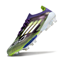 Chuteira Campo FG Adidas F50+ Elite Roxa e Verde