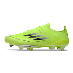 Chuteira Campo Molhado SG Adidas F50 + Elite Verde e Preta