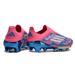 Chuteira Campo FG Adidas F50+ Elite Sem Cadarço Verde e Preta