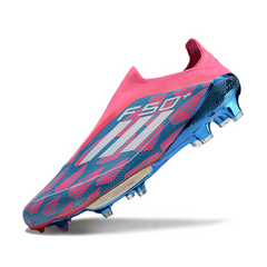 Chuteira Campo FG Adidas F50+ Elite Sem Cadarço Verde e Preta