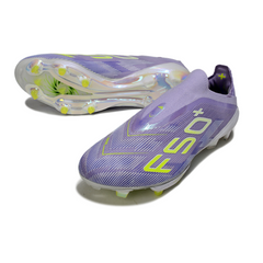Chuteira Campo FG Adidas F50+ Elite Sem Cadarço Roxa
