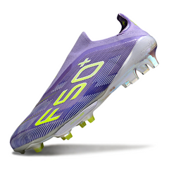 Chuteira Campo FG Adidas F50+ Elite Sem Cadarço Roxa