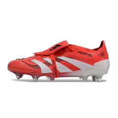 Chuteira Campo Molhado SG Adidas Predator 25 Elite Pack Pure Victory Preta e Branca