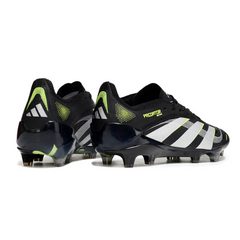 Chuteira Campo FG Adidas Predator 25 Elite Preta e Branca