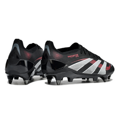 Chuteira Campo Molhado SG Adidas Predator 25 Elite Pack Stealth Victory