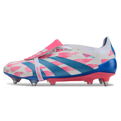 Chuteira Campo Molhado SG Adidas Predator 30 Elite Pack Reemergence Preta e Branca
