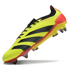 Chuteira Campo Molhado SG Adidas Predator 30 Elite Pack Energy Citrus