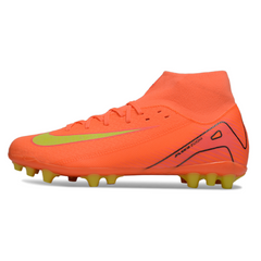 Chuteira Campo Sintético AG Nike Air Zoom Mercurial Superfly 10 Academy Laranja