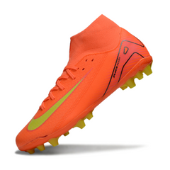 Chuteira Campo Sintético AG Nike Air Zoom Mercurial Superfly 10 Academy Laranja