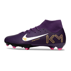Chuteira Campo FG Nike Air Zoom Mercurial Superfly 10 Academy Pack Roxo