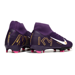 Chuteira Campo FG Nike Air Zoom Mercurial Superfly 10 Academy Pack Roxo