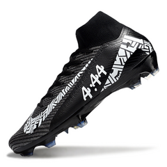 Chuteira Campo FG Nike Air Zoom Mercurial Superfly 10 Elite Preta e Branca