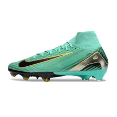 Chuteira Campo FG Nike Air Zoom Mercurial Superfly 10 Elite Verde-Clara