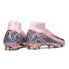 Chuteira Campo FG Nike Air Zoom Mercurial Superfly 10 Elite Rosa-Clara