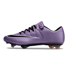 Chuteira Campo FG Nike Air Zoom Mercurial Vapor 10 Elite Roxa