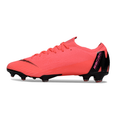 Chuteira Campo FG Nike Zoom Mercurial Vapor 13 Elite Rosa-Salmão e Preta
