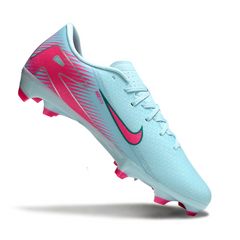 Chuteira Campo FG Nike Zoom Mercurial Vapor 16 Academy Azul-Clara e Rosa
