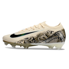 Chuteira Campo FG Nike Air Zoom Mercurial Vapor 16 Elite Bege