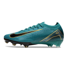 Chuteira Campo FG Nike Air Zoom Mercurial Vapor 16 Elite Verde-Aqua