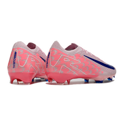 Chuteira Campo FG Nike Air Zoom Mercurial Vapor 16 Elite Rosa e Azul