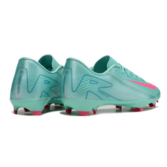 Chuteira Campo FG Nike Zoom Mercurial Vapor 16 Academy Azul-Clara e Rosa