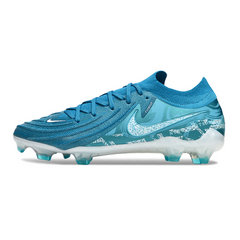 Chuteira Campo FG Nike Phantom GX2 Elite Azul-Clara