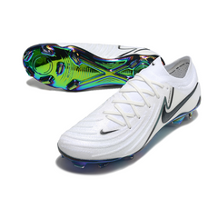 Chuteira Campo FG Nike Phantom GX2 Elite Branca e Verde