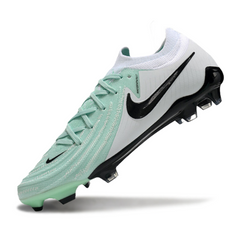 Chuteira Campo FG Nike Phantom GX2 Elite Verde-Clara e Branca